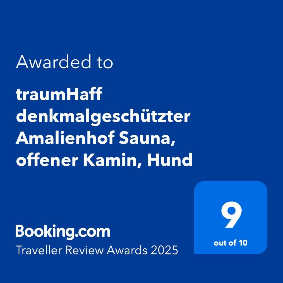 Traumhaff Denkmalgeschuetzter Amalienhof Sauna, Offener Kamin, Hund Ahlbeck  Εξωτερικό φωτογραφία